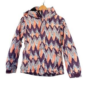 Girls 686 Youth Evolution Waterproof Insulated‎ Ski/Winter Jacket Hooded Size L